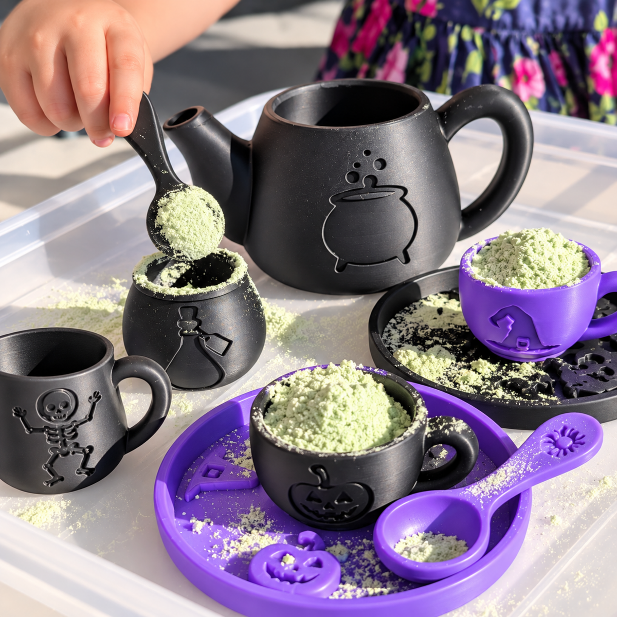 Spooky Tea Set