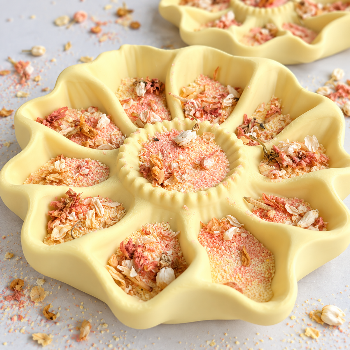 Sunflower Sorting Trays & Spoons