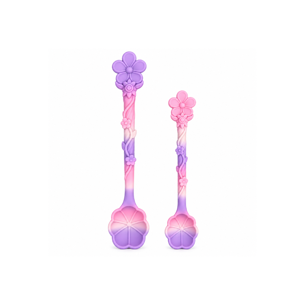 Floral Spoons