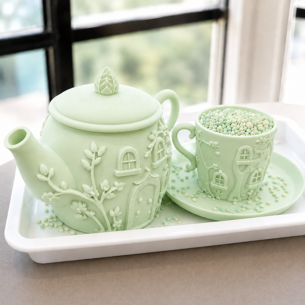 Fairy Cottage Tea Set