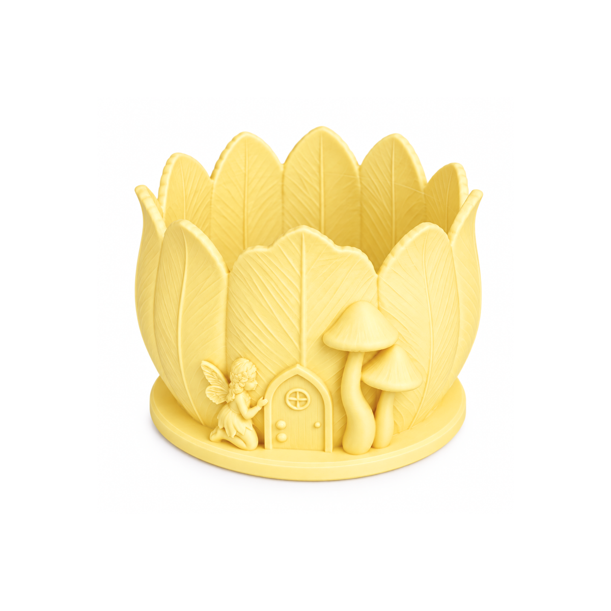 Fairy Cottage Leaf Bowl