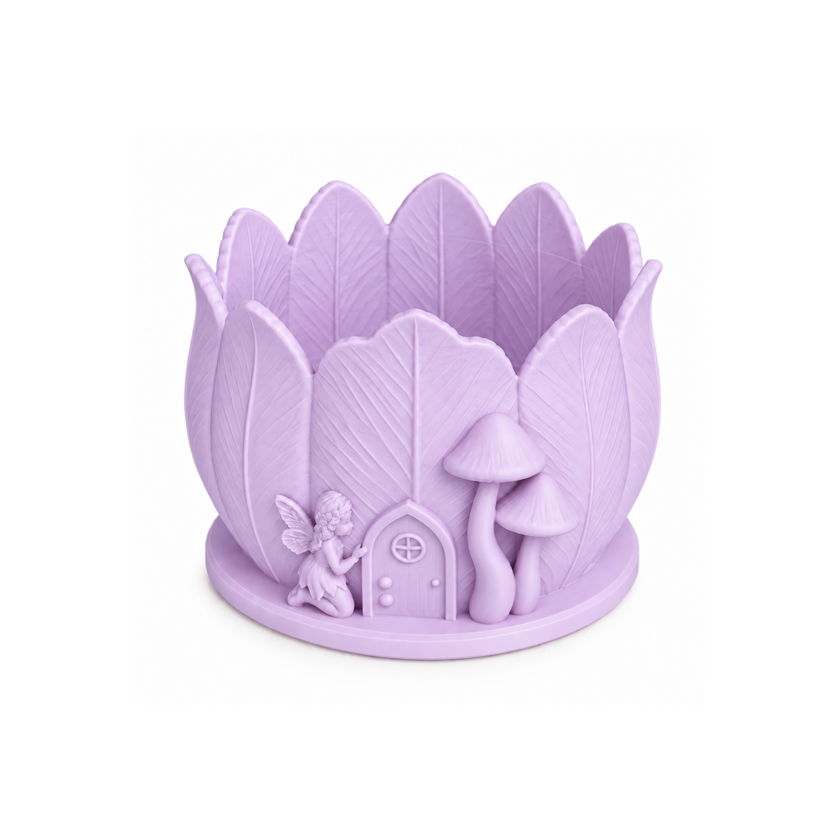 Fairy Cottage Leaf Bowl