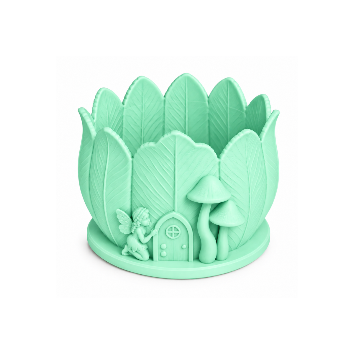 Fairy Cottage Leaf Bowl