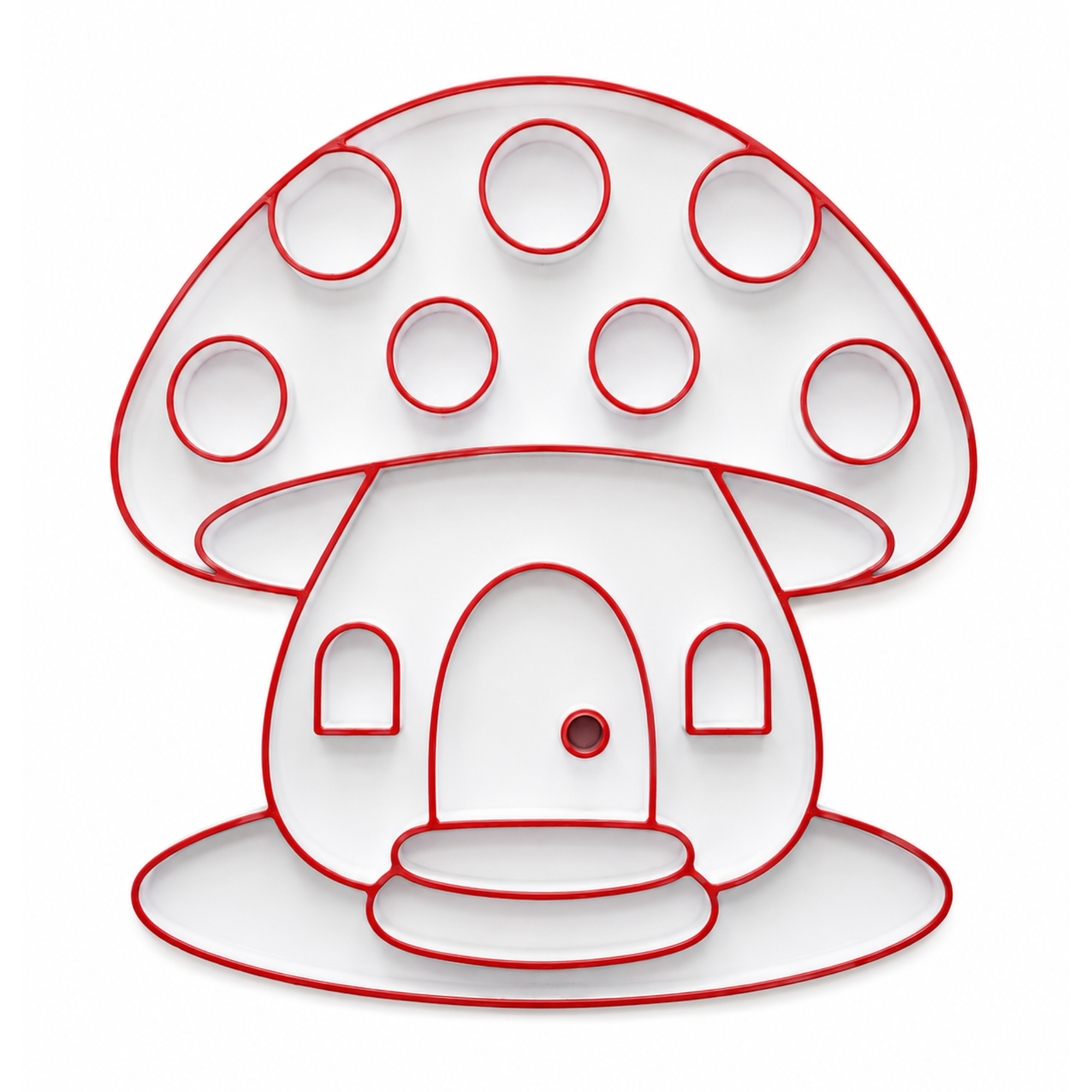 Mushroom Cottage Sensory Play Tray