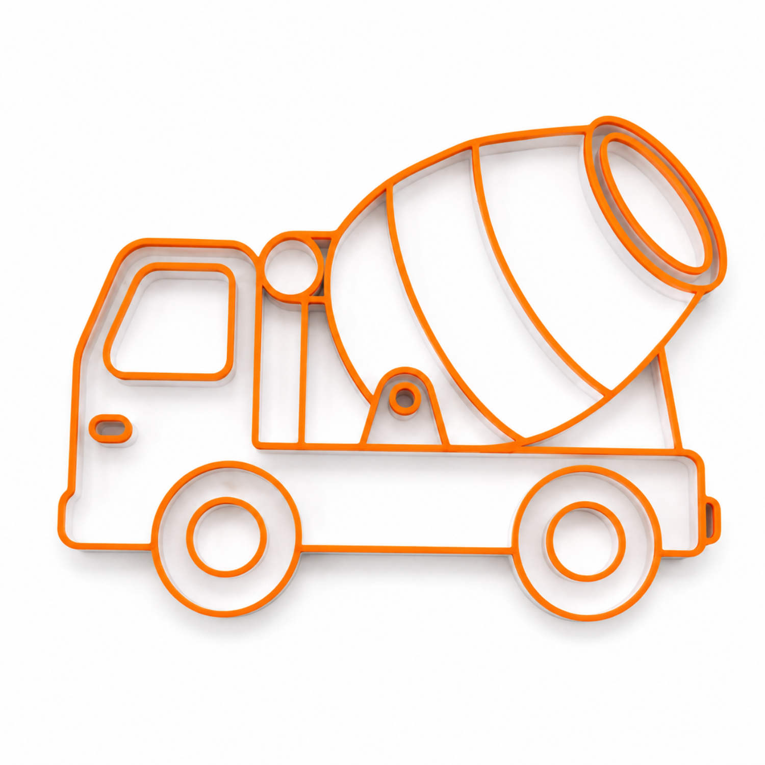 Cement Mixer Sensory Play Tray