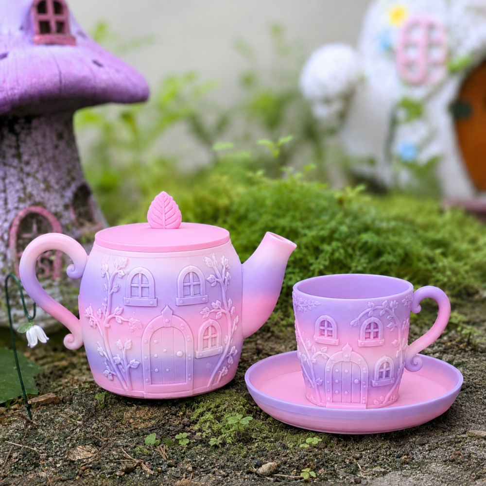 Fairy Cottage Tea Set