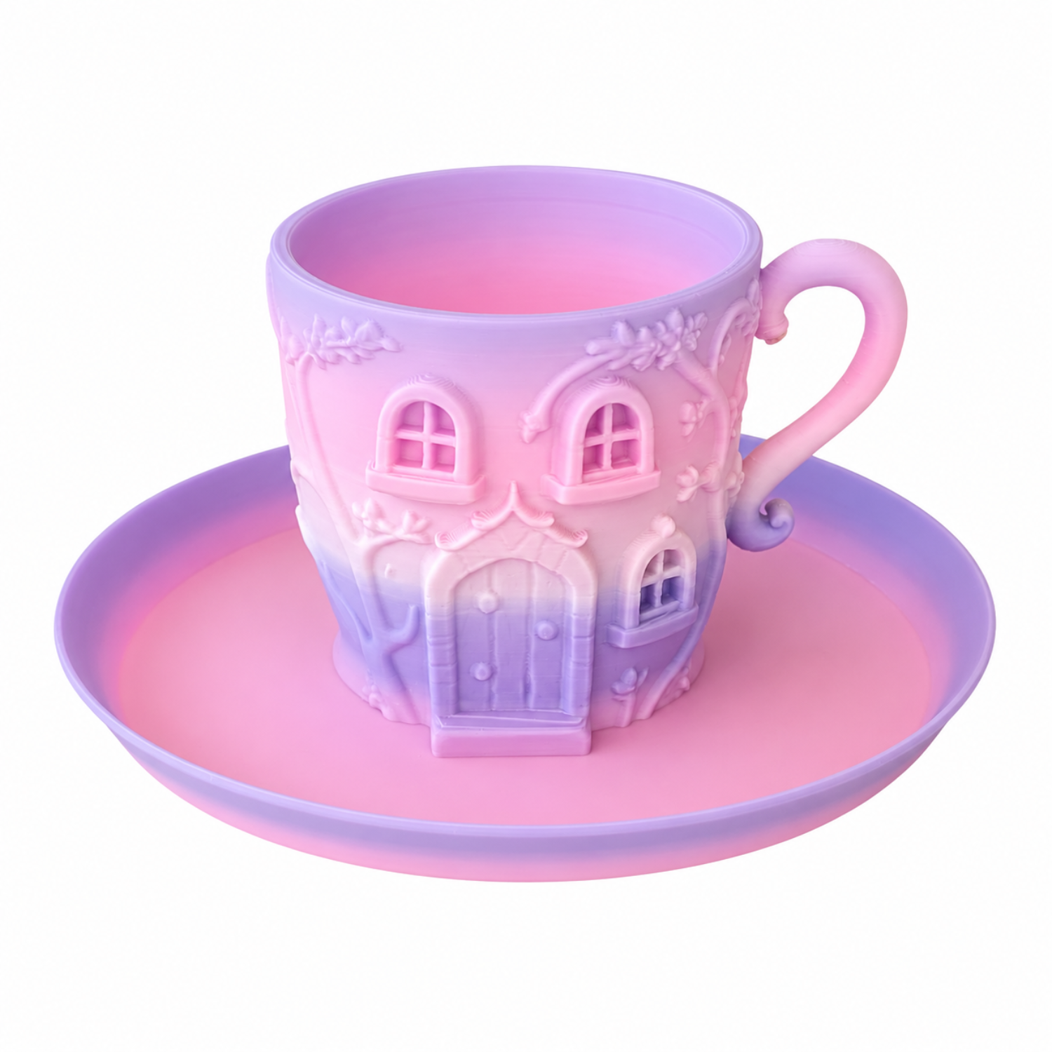 Fairy Cottage Cup & Saucer