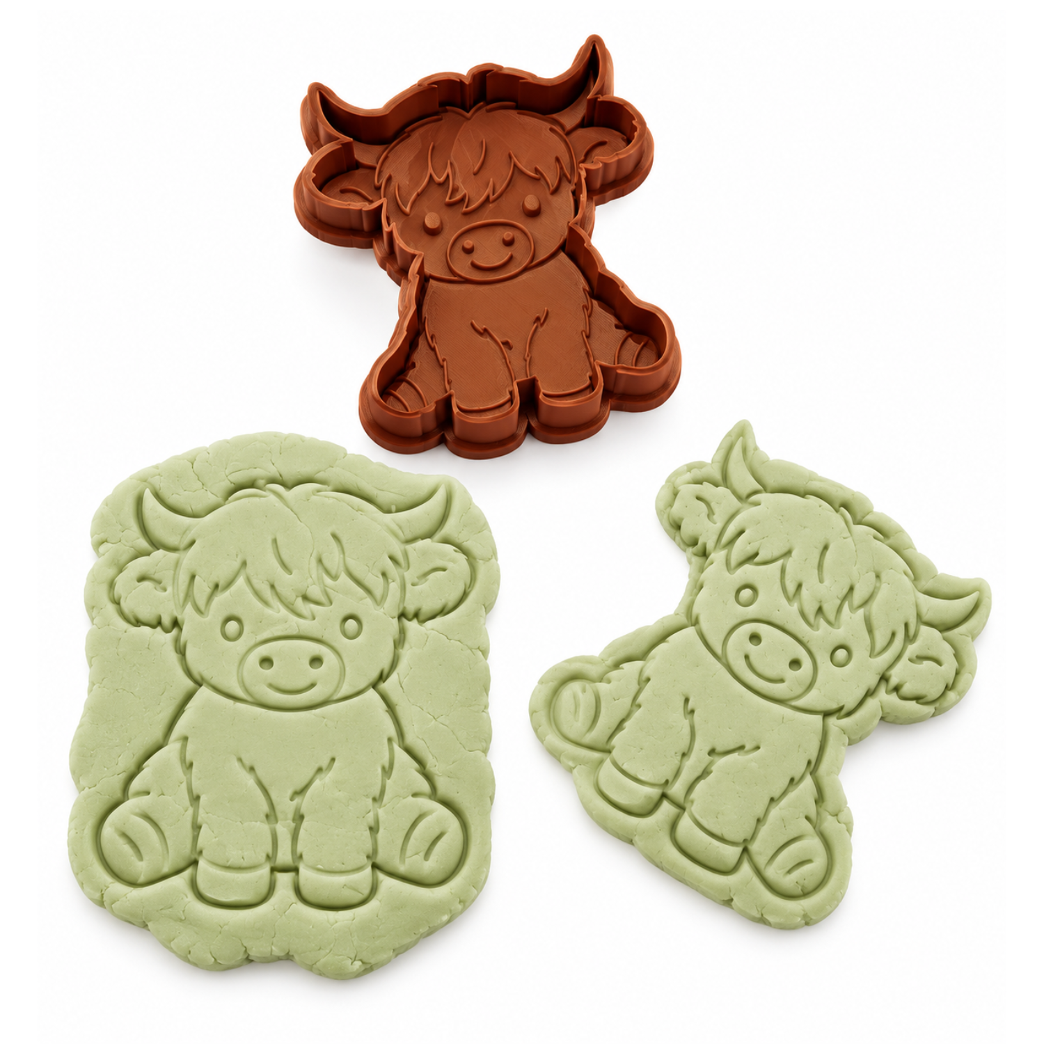 Highland Cow Sensory Play Tray & Accessories