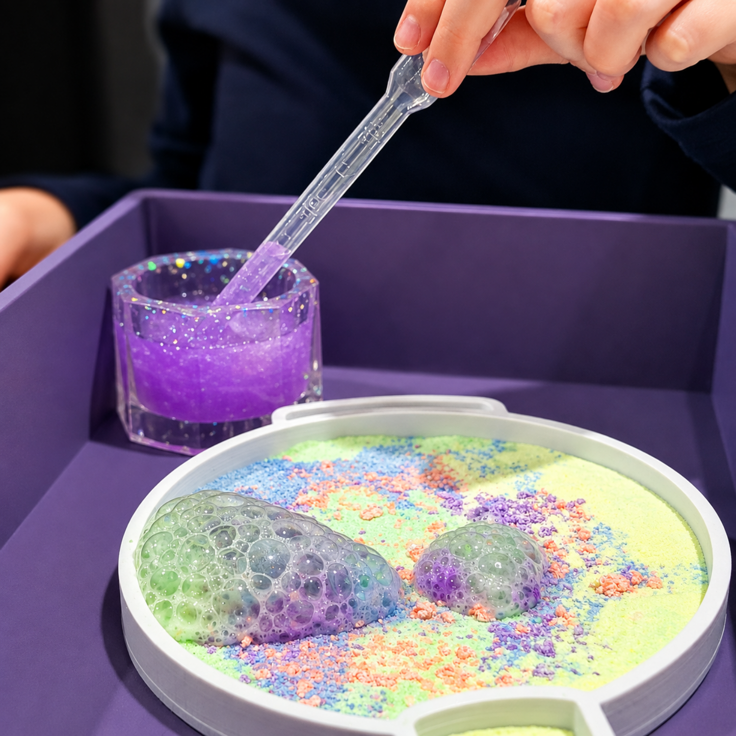 Potion Bottle Sensory Play Tray