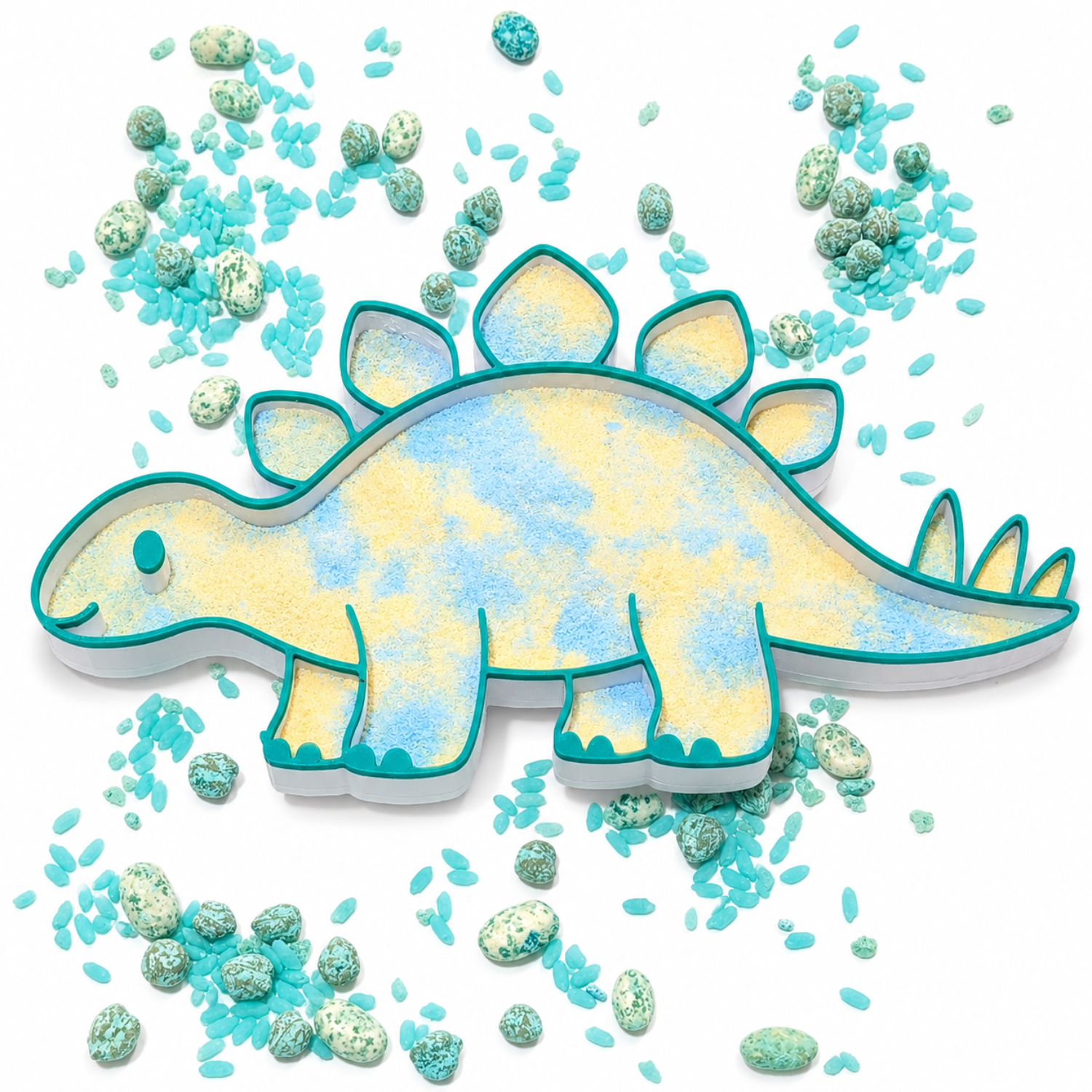 Stegosaurus Sensory Play Tray