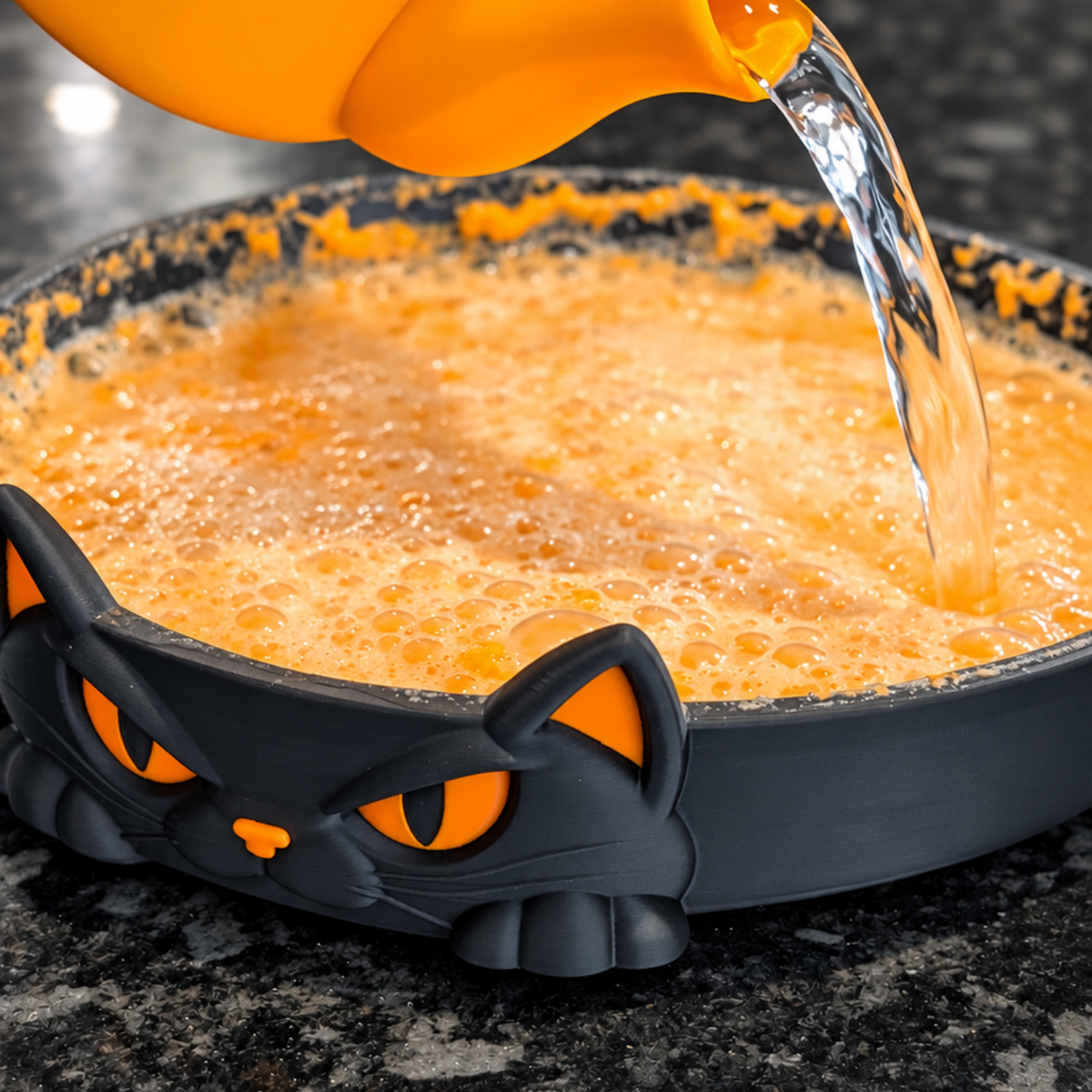 Black Cat Potion Bowl