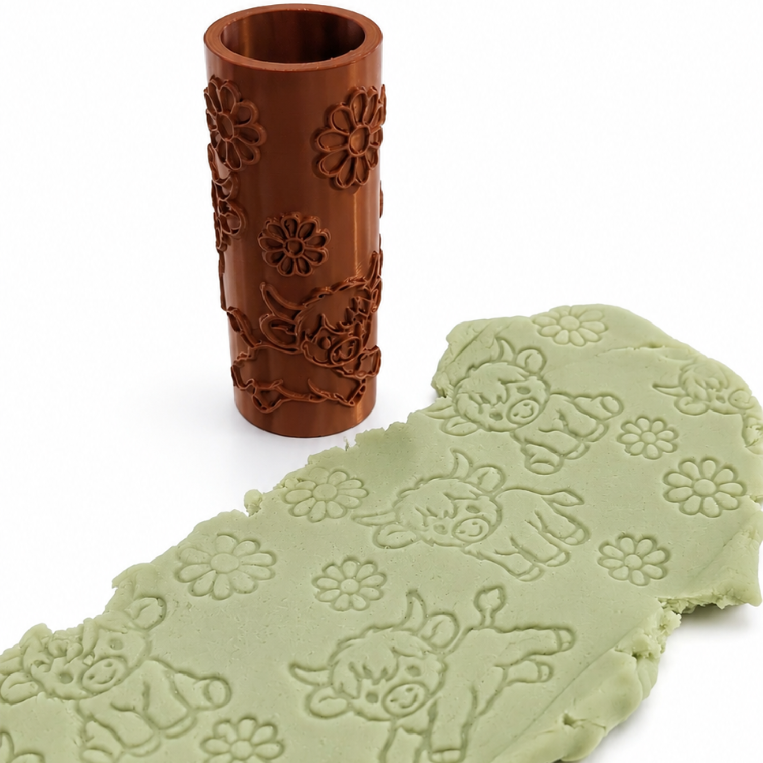 Highland Cow Sensory Play Tray & Accessories