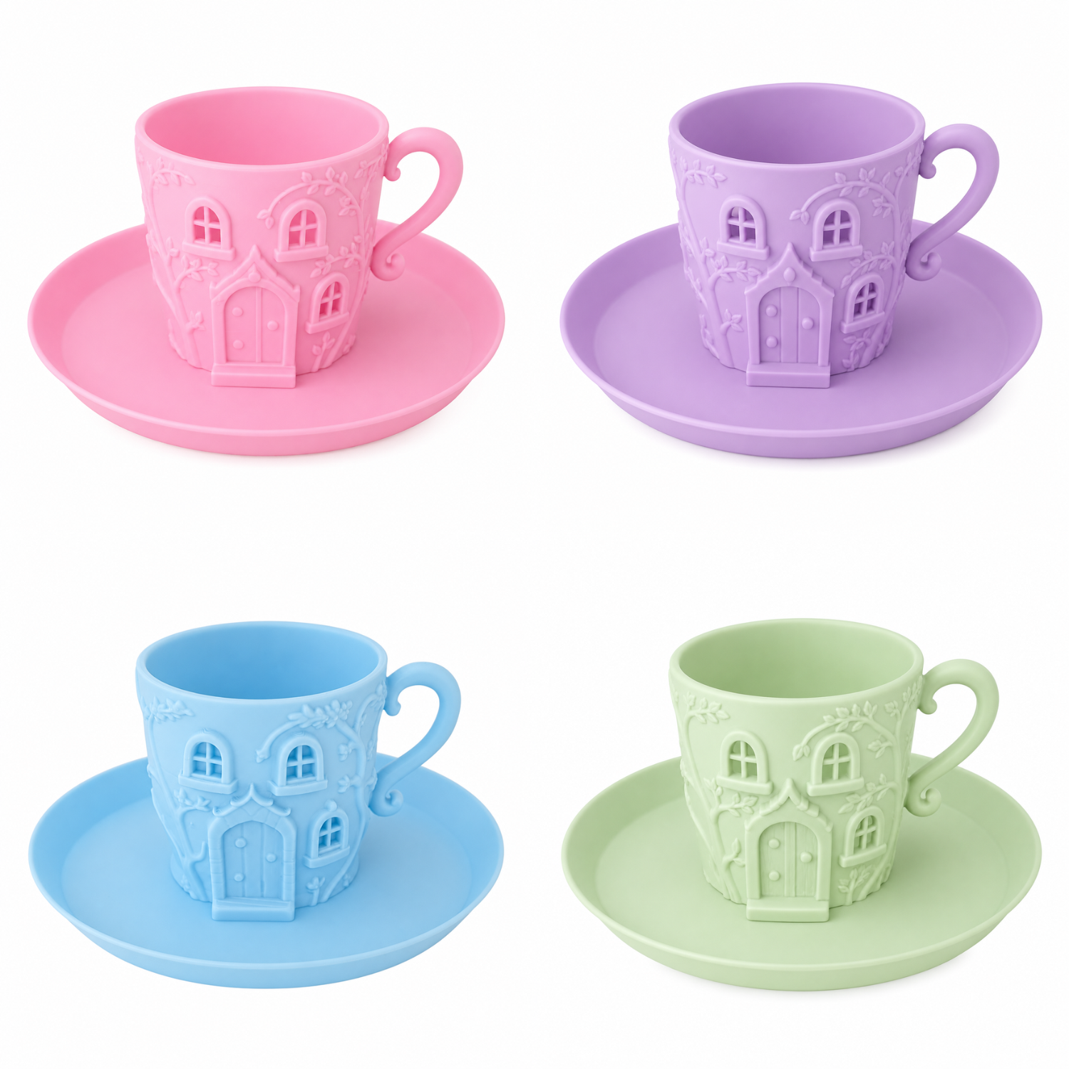 Fairy Cottage Cup & Saucer