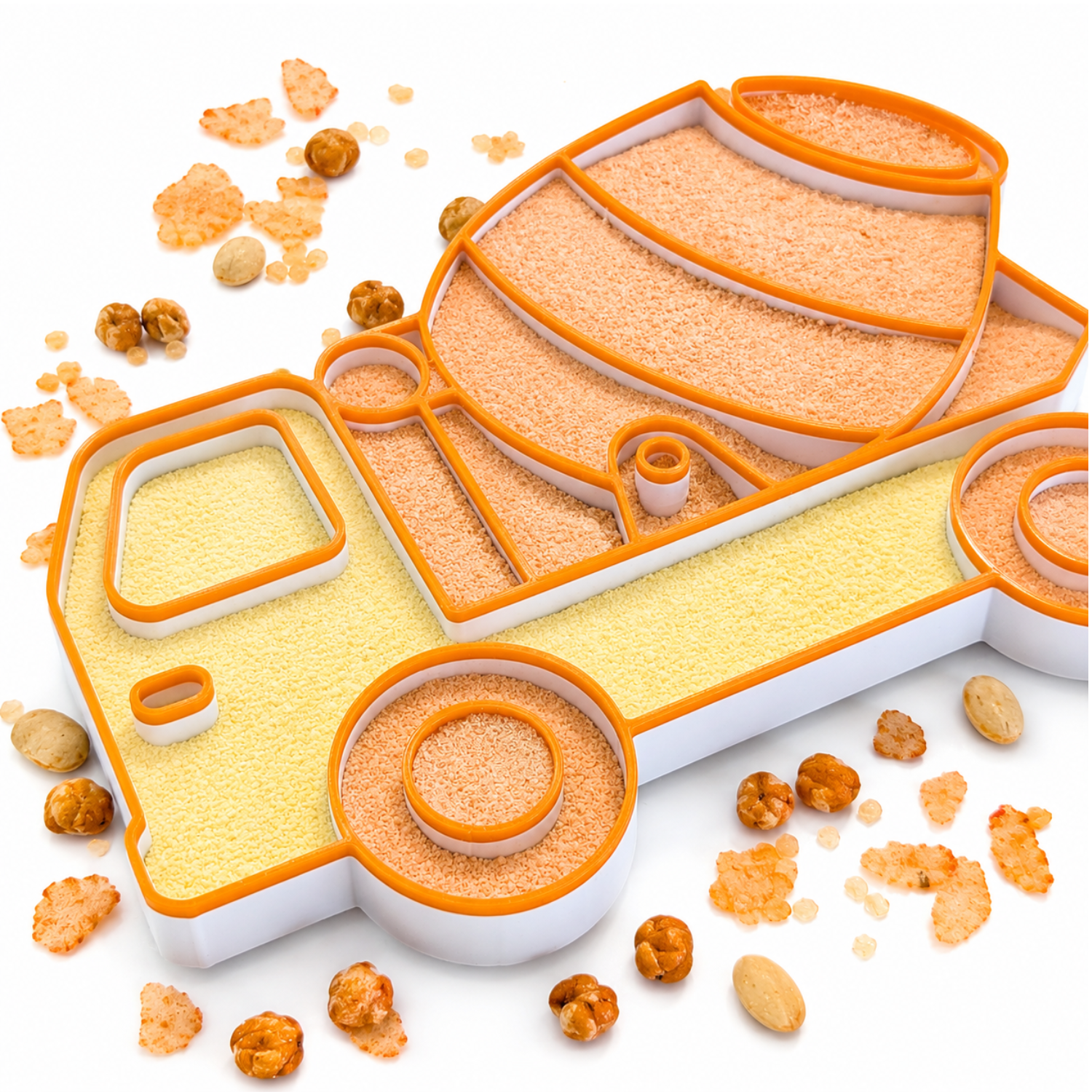 Cement Mixer Sensory Play Tray