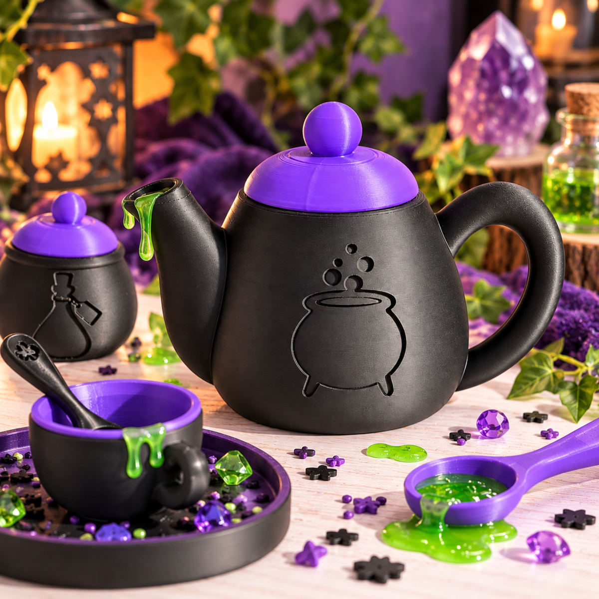 Spooky Tea Set