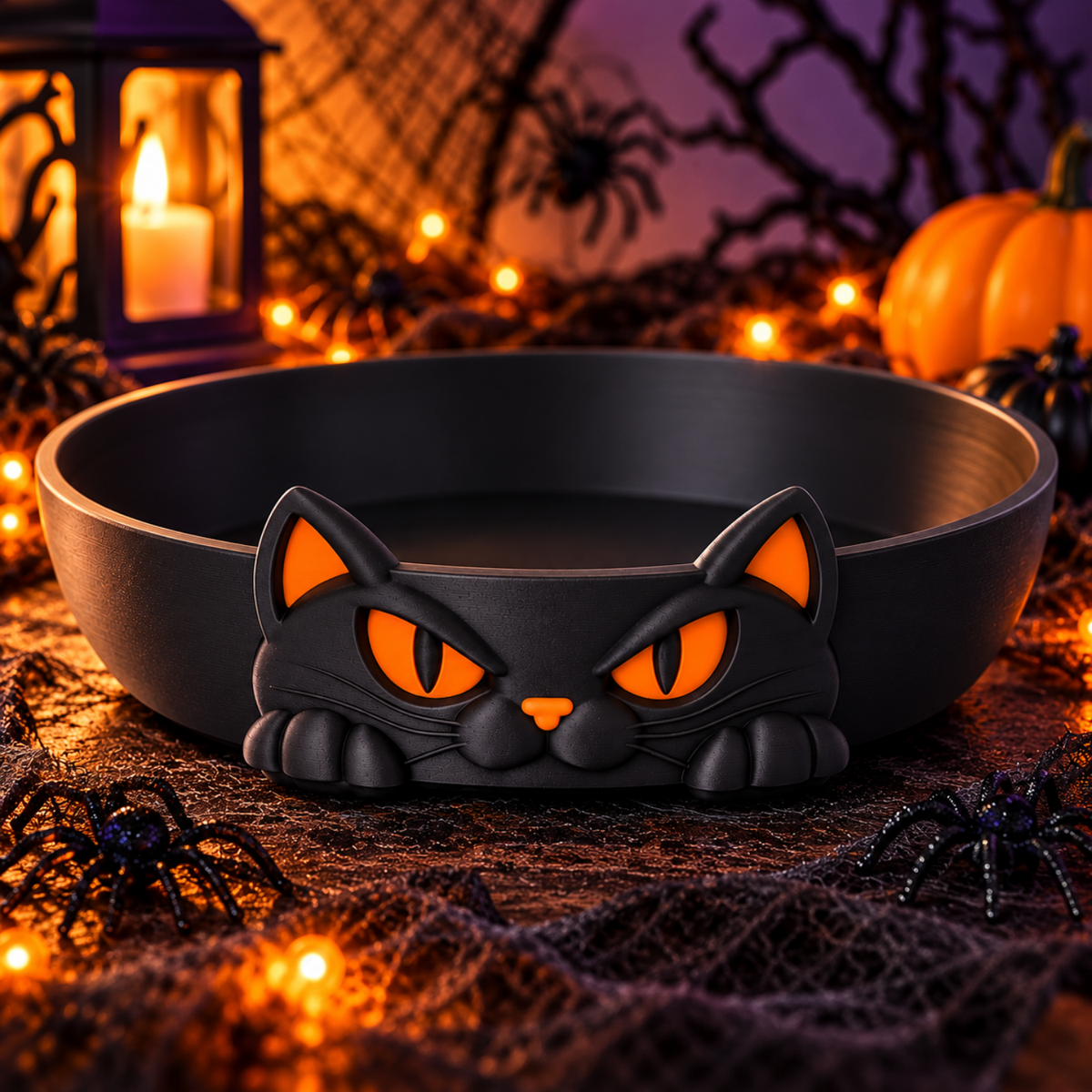 Black Cat Potion Bowl