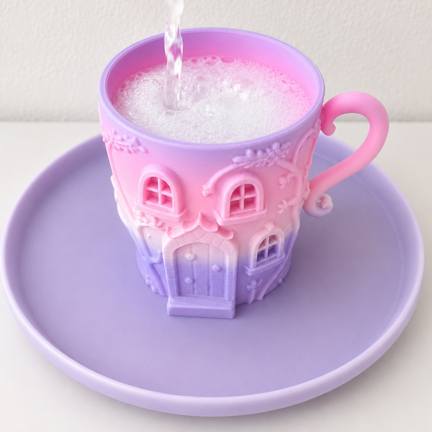 Fairy Cottage Cup & Saucer
