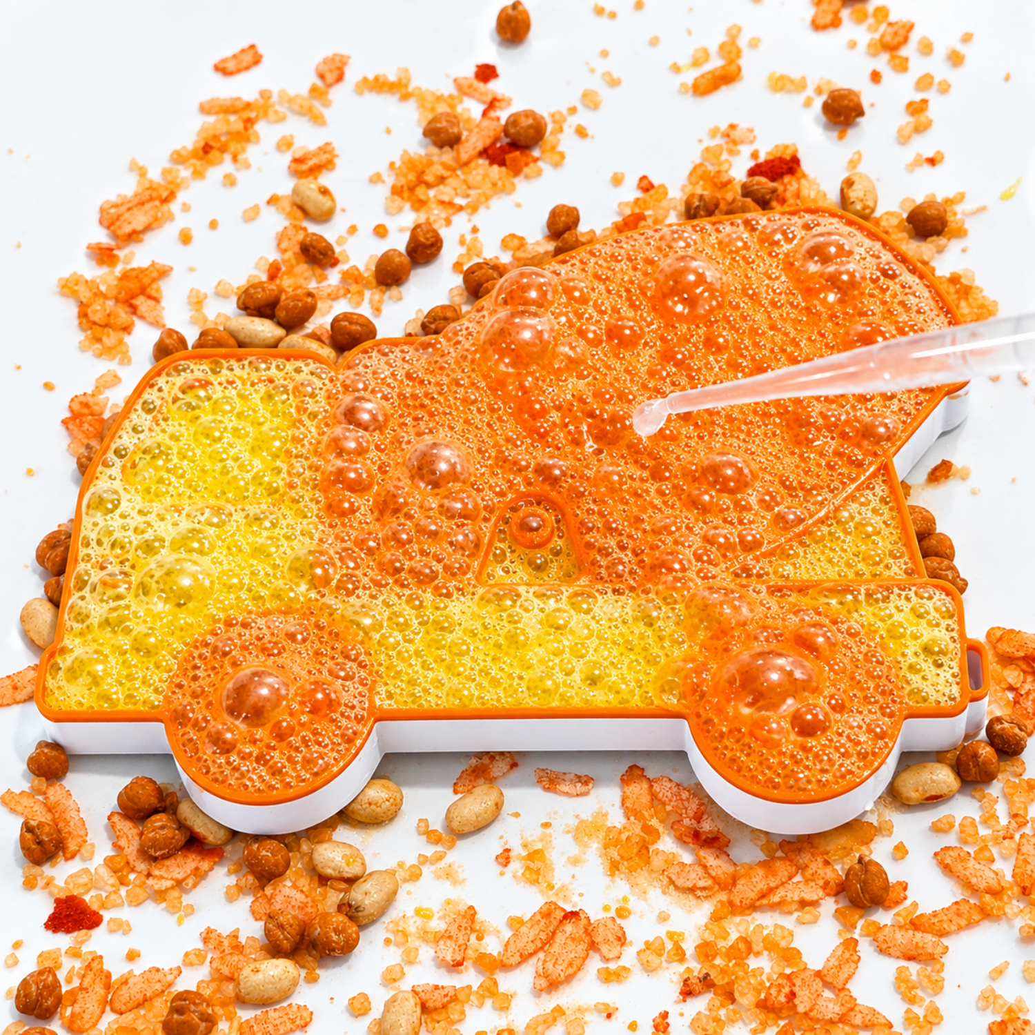 Cement Mixer Sensory Play Tray