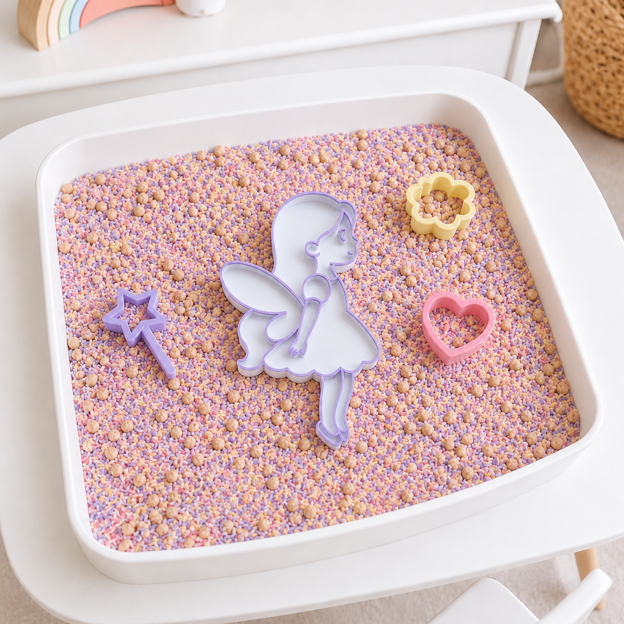 Fairy Magic Sensory Play Tray