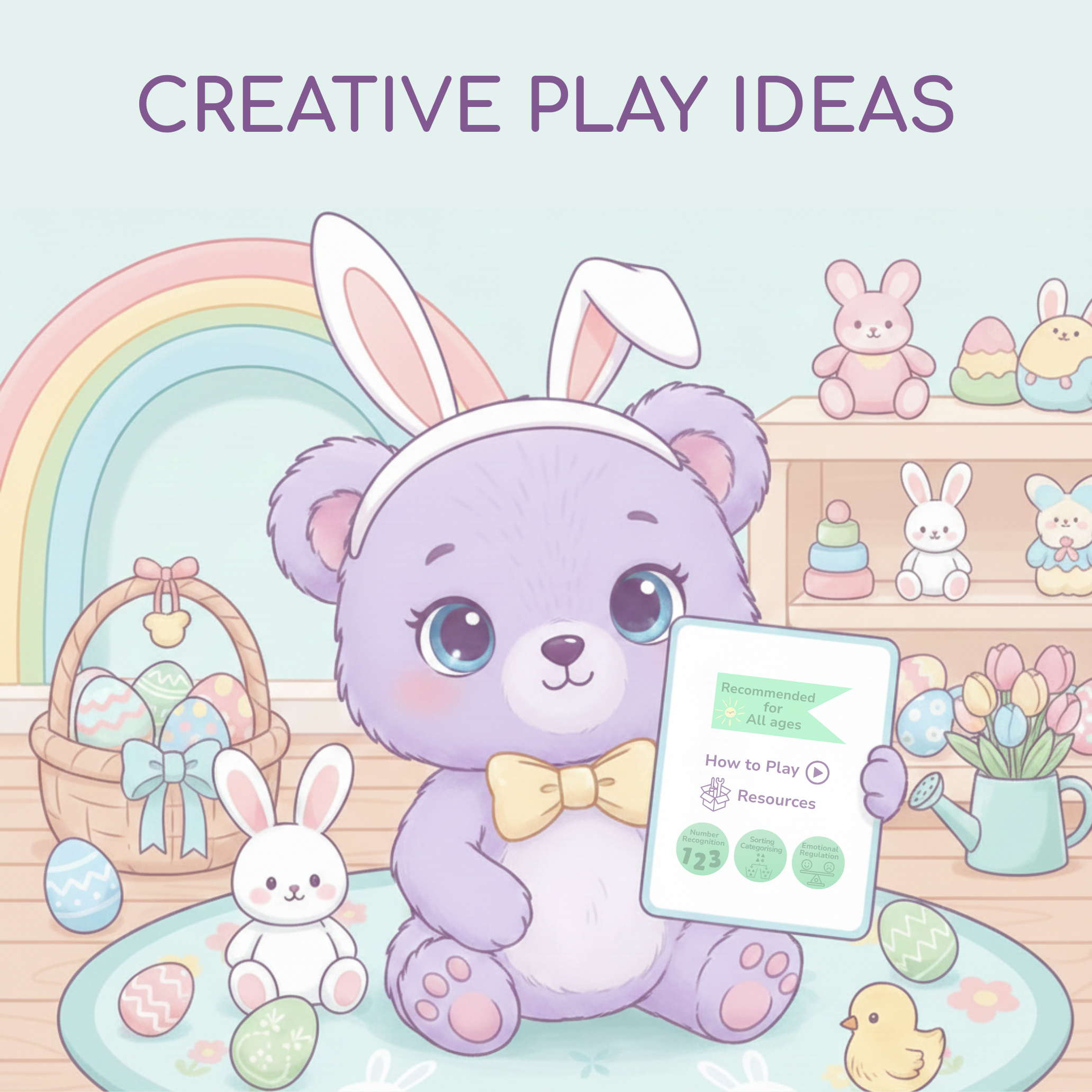 Easter EGGS-pedition Creative Play Ideas - DIGITAL DOWNLOAD