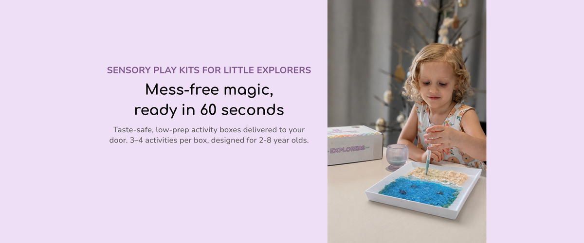Sensory Play Kits for Kids | Little Explorers Box Australia