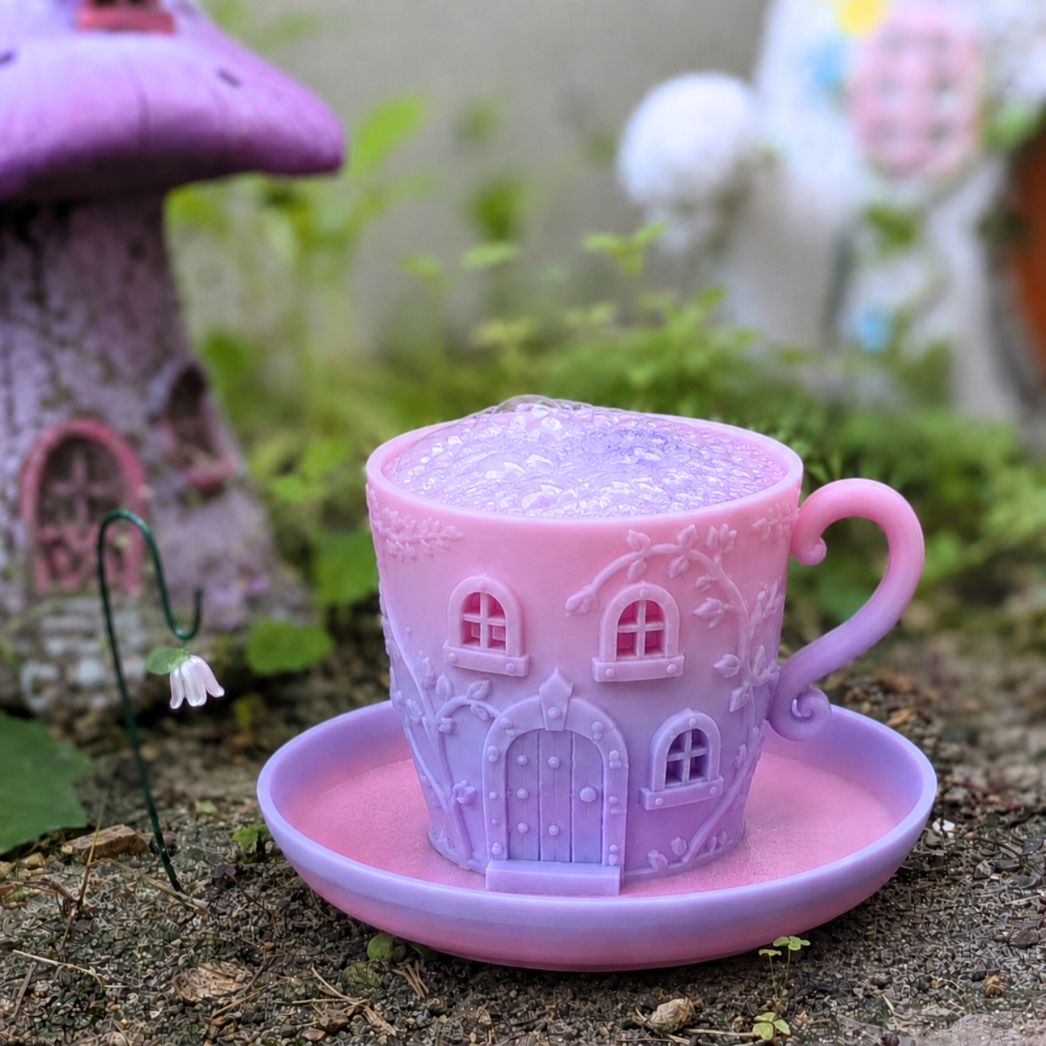 Fairy Cottage Cup & Saucer